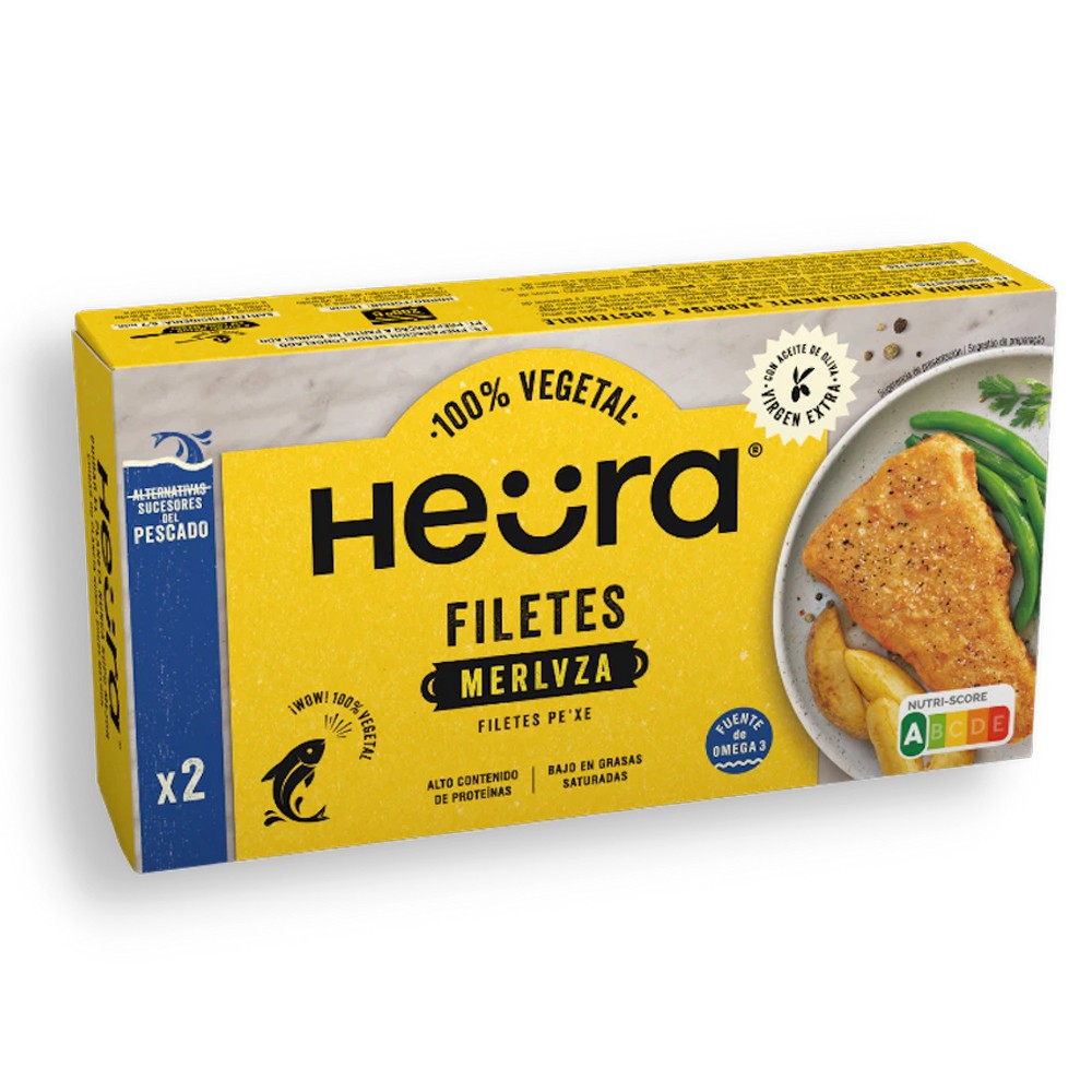 Filet Merlvza no bio 160 g. Heura.